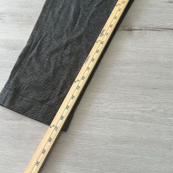 Open Edit Nordstrom Cropped Pull On Pants Black Houndstooth L NWT - Picture 4 of 8